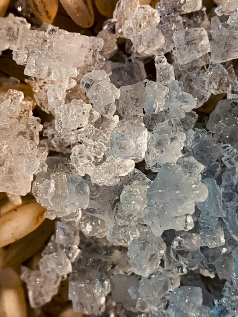 gypsum in crystal form