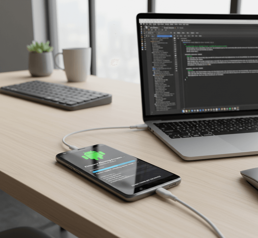 Android firmware flashing on compute